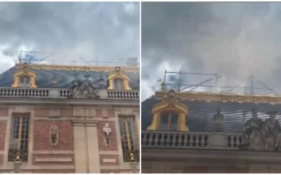 Versailles in fiamme