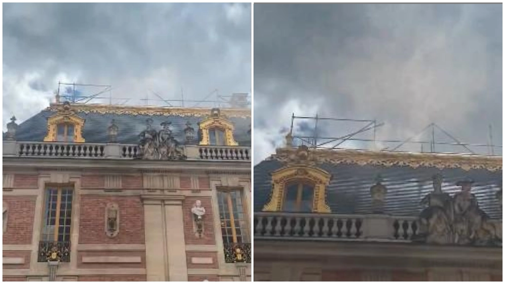 Versailles in fiamme